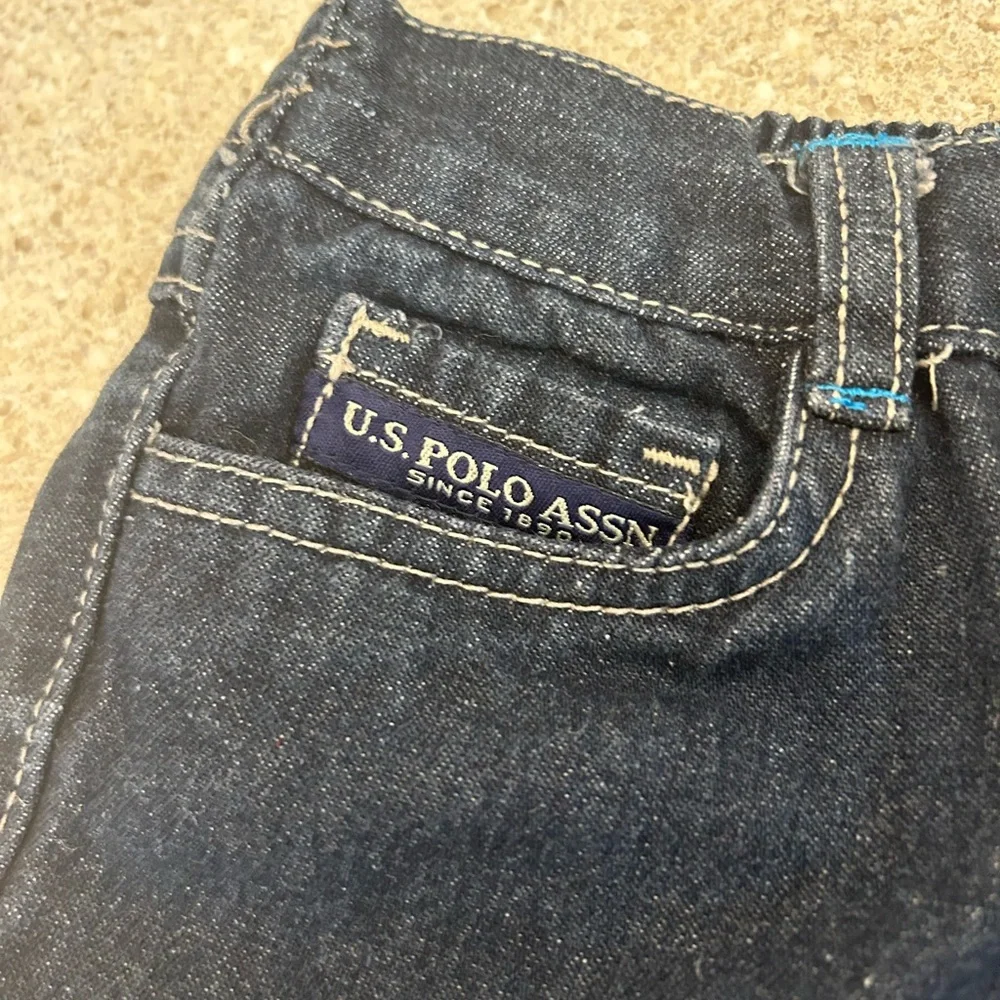 US Polo Assn Dark Wash Denim‎ Toddler Jeans